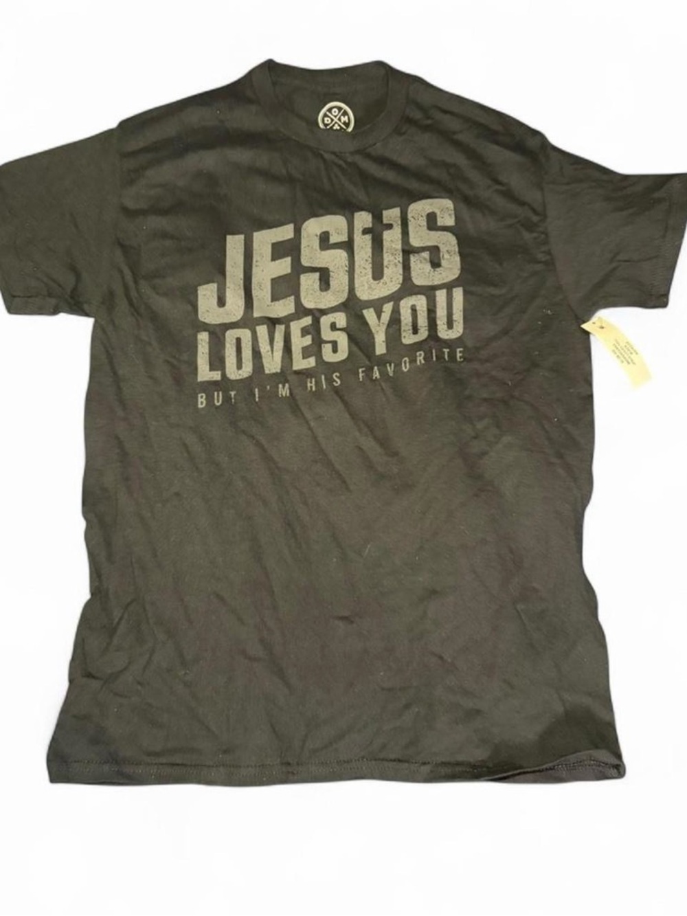 NWT Y2K "Jesus Loves You" Graphic Tee